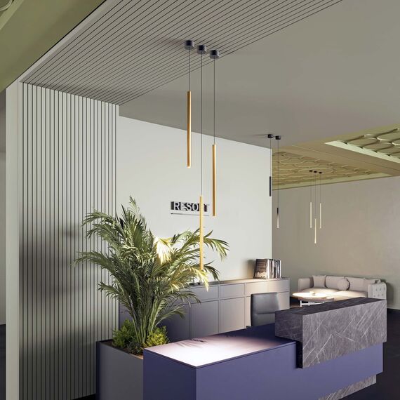 Arlight 038617 Светильник SP-PIPE-HANG-L300-R30-9W Day4000 (GD, 24 deg, 230V) (Arlight, IP20 Металл, 3 года) - ! УПАКОВКА СОСТОИТ ИЗ - 1 шт, изображение 7