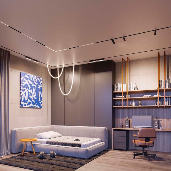 Arlight 041651 Светильник MAG-ORIENT-TUBE-ELASTIC-2620-R30-L5000-70W Day4000 (BK, 360 deg, 48V) (Arlight, IP20 Металл, 3 года) 041651, изображение 8