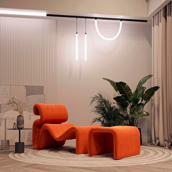 Arlight 034042 Светильник MAG-FLEX-TUBE-HANG-L500-7W Day4000 (BK, 360 deg, 48V) (Arlight, IP20 Металл, 3 года) 034042, изображение 7