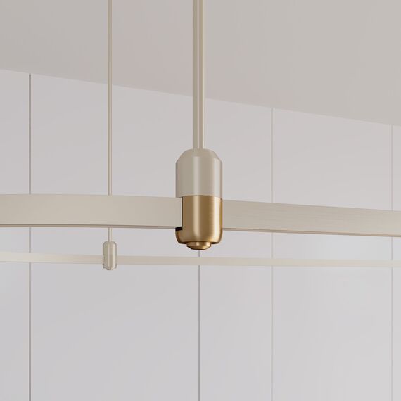 Arlight 044366 Держатель трека ART-APRIORI-HOLDER-A-POWER (GD) (Arlight, IP20 Металл, 3 года) - ! УПАКОВКА СОСТОИТ ИЗ - 1 шт, изображение 4