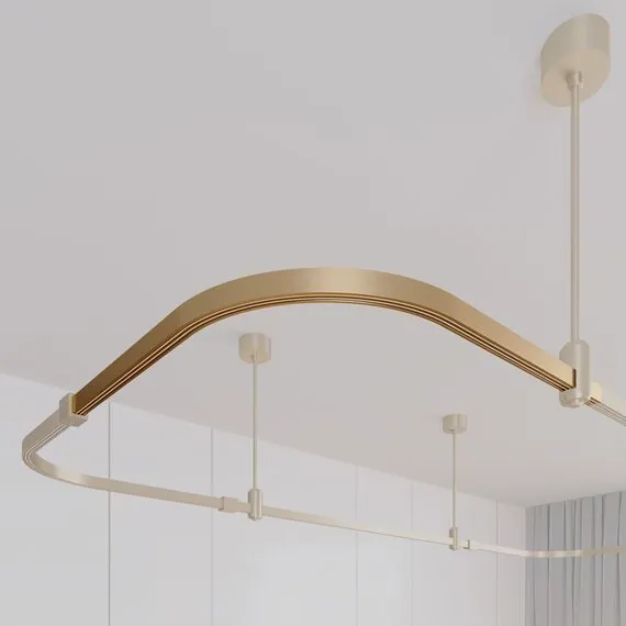 Arlight 049330 Трек ART-APRIORI-TRACK-ANGLE-A-1722-500х500 (GD) (Arlight, IP20 Металл, 3 года) - ! УПАКОВКА СОСТОИТ ИЗ - 1 шт, изображение 4