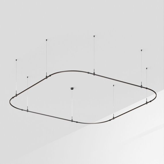 Arlight 048517 Основание ART-APRIORI-QUADRAT-SOFT-HANG-3500x3500 (BK) (Arlight, IP20 Металл, 3 года) - ! УПАКОВКА СОСТОИТ ИЗ - 1 шт