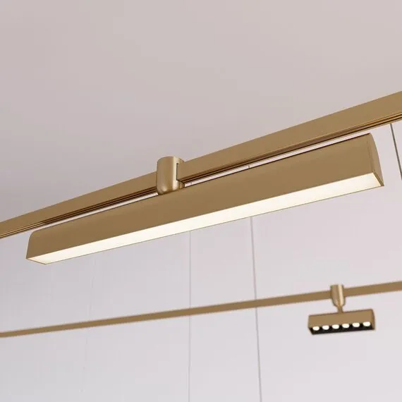 Arlight 039295 Светильник ART-APRIORI-FLAT-L500-15W Warm3000 (GD, 120 deg, 48V) (Arlight, IP20 Металл, 3 года) - ! УПАКОВКА СОСТОИТ ИЗ - 1 шт, изображение 4