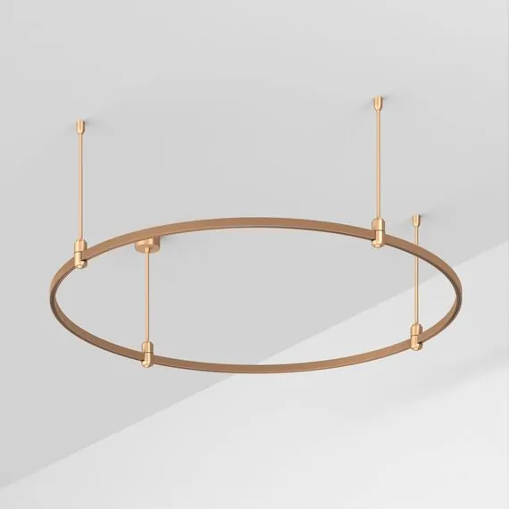 Arlight 048483 Основание ART-APRIORI-ROUND-ROD-400-R1200 (GD) (Arlight, IP20 Металл, 3 года) - ! УПАКОВКА СОСТОИТ ИЗ - 1 шт