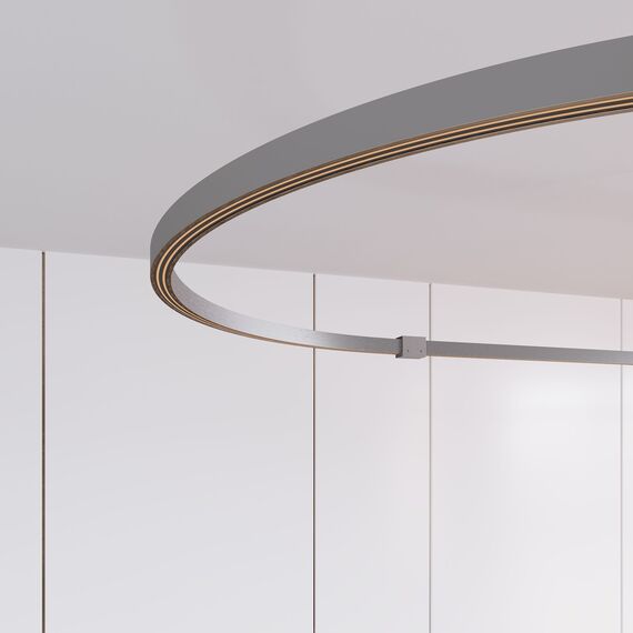 Arlight 047839 Трек ART-APRIORI-TRACK-ARC-A-1722-1000 (TN, 1/2) (Arlight, IP20 Металл, 3 года) - ! УПАКОВКА СОСТОИТ ИЗ - 1 шт, изображение 3