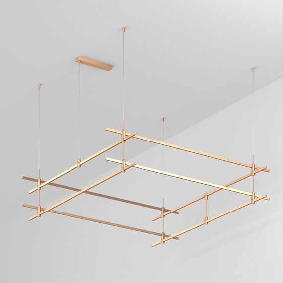 Arlight 048547 Основание ART-APRIORI-QUADRAT-2-HANG-2000x2000 (GD) (Arlight, IP20 Металл, 3 года) - ! УПАКОВКА СОСТОИТ ИЗ - 1 шт