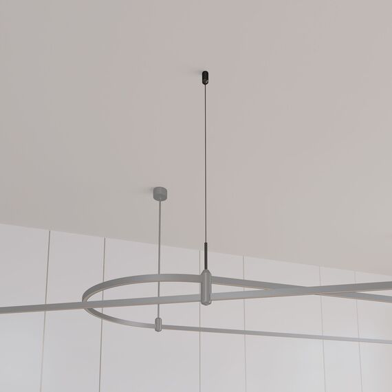 Arlight 039414 Подвес ART-APRIORI-HANG-E-L1500 (BK) (Arlight, IP20 Металл, 3 года) - ! УПАКОВКА СОСТОИТ ИЗ - 1 шт, изображение 3