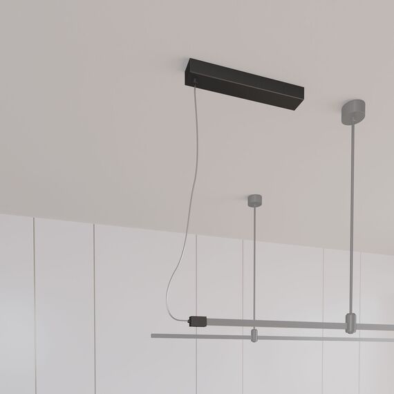 Arlight 049341 Потолочный короб ART-APRIORI-POWER-BOX-SIDE-L5000 (BK) (Arlight, IP20 Металл, 3 года) - ! УПАКОВКА СОСТОИТ ИЗ - 1 шт, изображение 4