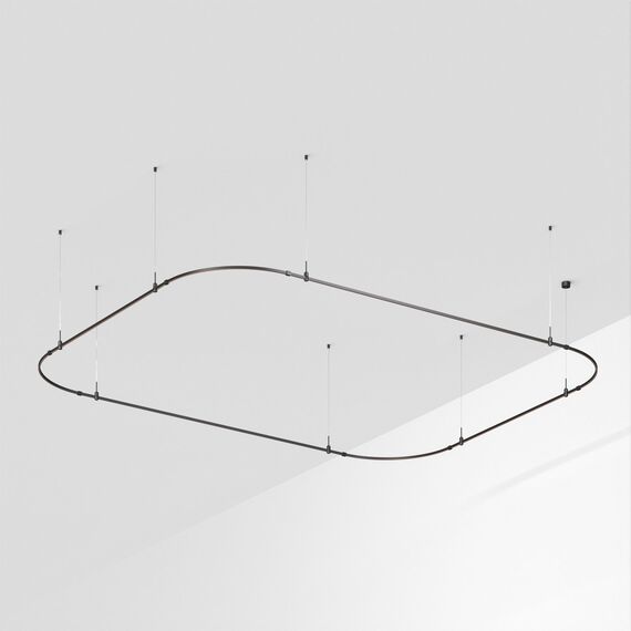 Arlight 048539 Основание ART-APRIORI-RECTANGLE-SOFT-HANG-4500x3500 (BK) (Arlight, IP20 Металл, 3 года) - ! УПАКОВКА СОСТОИТ ИЗ - 1 шт