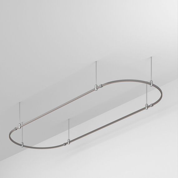 Arlight 050199 Основание ART-APRIORI-OVAL-ROD-800-3000x1000 (TN) (Arlight, IP20 Металл, 3 года) - ! УПАКОВКА СОСТОИТ ИЗ - 1 шт