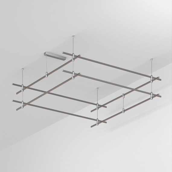 Arlight 050207 Основание ART-APRIORI-QUADRAT-2-ROD-400-2000x2000 (TN) (Arlight, IP20 Металл, 3 года) - ! УПАКОВКА СОСТОИТ ИЗ - 1 шт