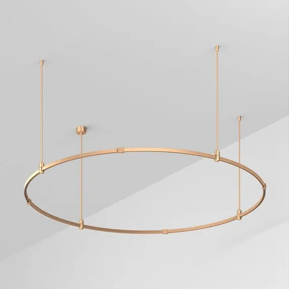 Arlight 048484 Основание ART-APRIORI-ROUND-ROD-400-R1500 (GD) (Arlight, IP20 Металл, 3 года) - ! УПАКОВКА СОСТОИТ ИЗ - 1 шт