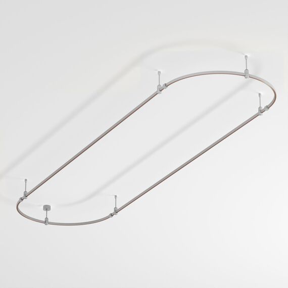 Arlight 050196 Основание ART-APRIORI-OVAL-ROD-200-3000x1000 (TN) (Arlight, IP20 Металл, 3 года) - ! УПАКОВКА СОСТОИТ ИЗ - 1 шт