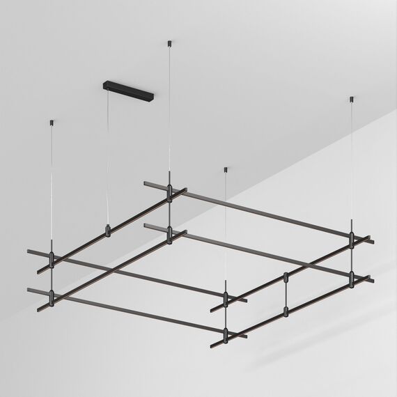 Arlight 048549 Основание ART-APRIORI-QUADRAT-2-HANG-2000x2000 (BK) (Arlight, IP20 Металл, 3 года) - ! УПАКОВКА СОСТОИТ ИЗ - 1 шт