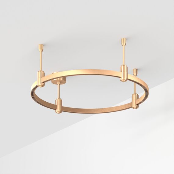 Arlight 048480 Основание ART-APRIORI-ROUND-ROD-200-R600 (GD) (Arlight, IP20 Металл, 3 года) - ! УПАКОВКА СОСТОИТ ИЗ - 1 шт