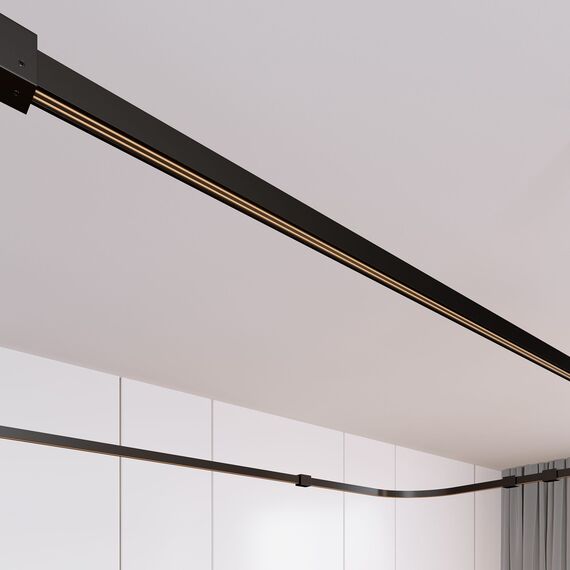 Arlight 044786 Трек ART-APRIORI-TRACK-A-1722-3000 (BK) (Arlight, IP20 Металл, 3 года) - ! УПАКОВКА СОСТОИТ ИЗ - 1 шт, изображение 4