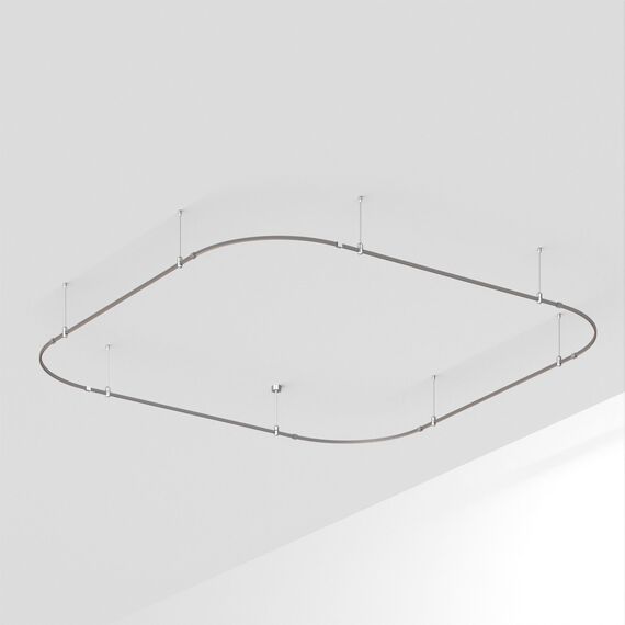 Arlight 050201 Основание ART-APRIORI-QUADRAT-SOFT-ROD-400-3500x3500 (TN) (Arlight, IP20 Металл, 3 года) - ! УПАКОВКА СОСТОИТ ИЗ - 1 шт