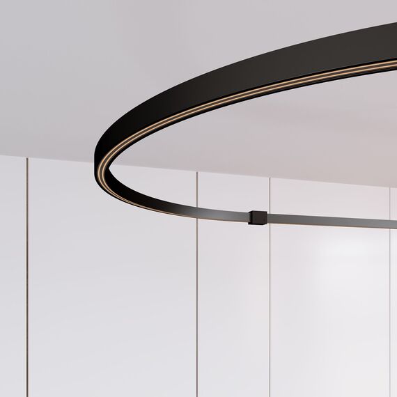 Arlight 045717 Трек ART-APRIORI-TRACK-ARC-A-1722-1800 (BK, 1/4) (Arlight, IP20 Металл, 3 года) - ! УПАКОВКА СОСТОИТ ИЗ - 1 шт, изображение 4