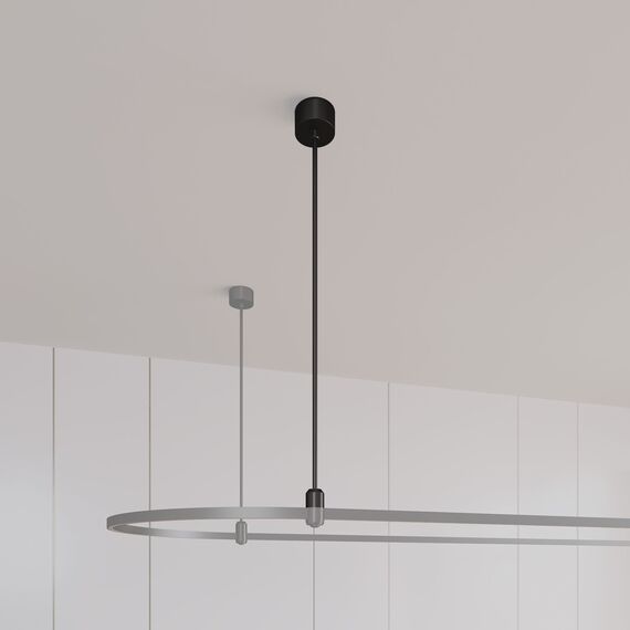 Arlight 039634 Подвес жесткий с питанием ART-APRIORI-ROD-A-L200-POWER (BK) (Arlight, IP20 Металл, 3 года) - ! УПАКОВКА СОСТОИТ ИЗ - 1 шт, изображение 3