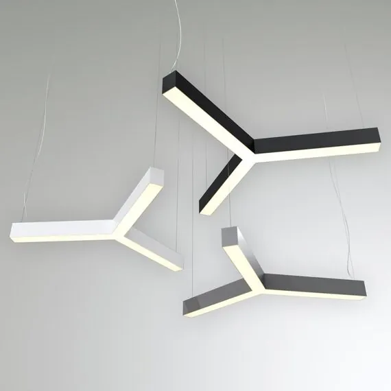 Arlight 049208 Светильник SP-RAYS-3-HANG-5050-510-34W Day4000 (RAL9005, 120 deg, 230V) IP33 1415lm (Arlight, Металл) - ! УПАКОВКА СОСТОИТ ИЗ - 1 шт, изображение 5