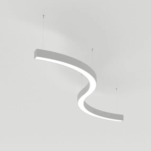 Arlight 034050(1) Светильник SP-LINE-HANG ARC-S3535-D800-65W Day4000 (WHITE, 230V) (Arlight, Металл) - ! УПАКОВКА СОСТОИТ ИЗ - 1 шт, изображение 2