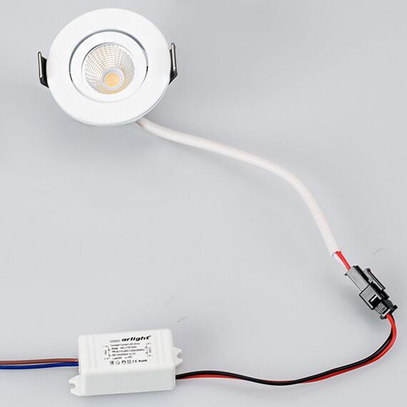 Arlight 020756 Светодиодный светильник LTM-R50WH 5W Warm White 25deg (Arlight, IP40 Металл, 3 года) 020756, изображение 9
