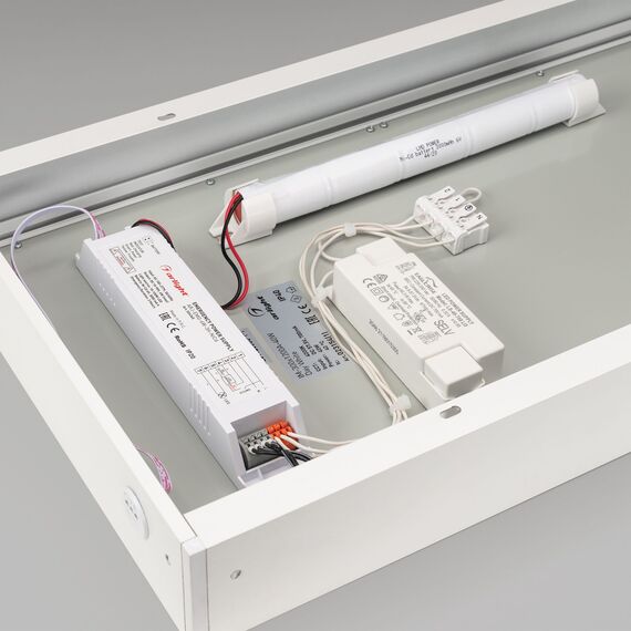 Arlight 034937 Панель IM-EMERGENCY-1.5H-S300x1200-45W White6000 (WH, 120 deg, 230V) (Arlight, IP40 Металл, 2 года) - ! УПАКОВКА СОСТОИТ ИЗ - 1 шт, изображение 4