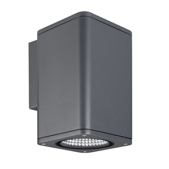 Arlight 046193 Светильник LGD-EVO-WALL-S100x100-12W Warm3000 (GR, 44 deg, 230V) (Arlight, IP54 Металл, 3 года) - ! УПАКОВКА СОСТОИТ ИЗ - 1 шт