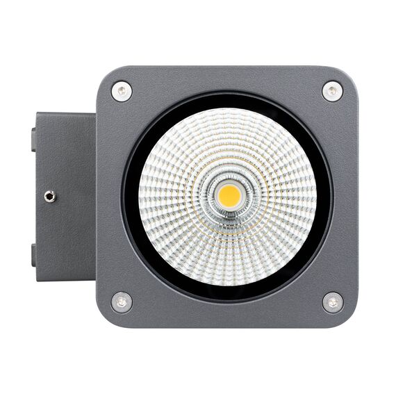 Arlight 046195 Светильник LGD-EVO-WALL-TWIN-S100x100-2x12W Warm3000 (GR, 44 deg, 230V) (Arlight, IP54 Металл, 3 года) - ! УПАКОВКА СОСТОИТ ИЗ - 1 шт, изображение 6