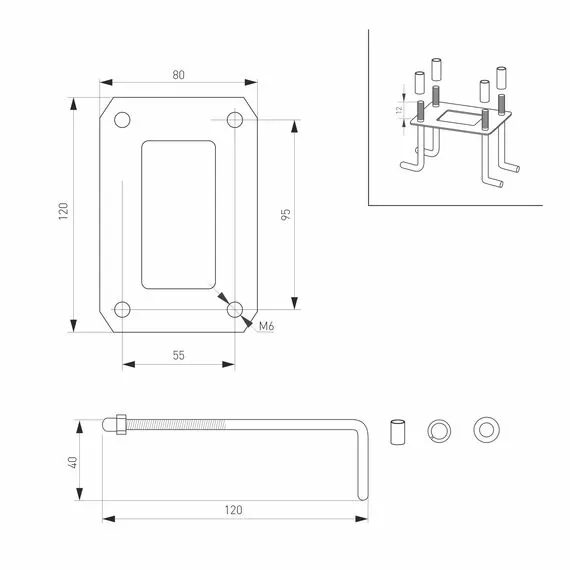 Arlight 029984 Светильник LGD-EYE-BOLL-H900-6W Warm3000 (GR, 117 deg, 230V) (Arlight, IP54 Металл, 3 года) - ! УПАКОВКА СОСТОИТ ИЗ - 1 шт, изображение 9