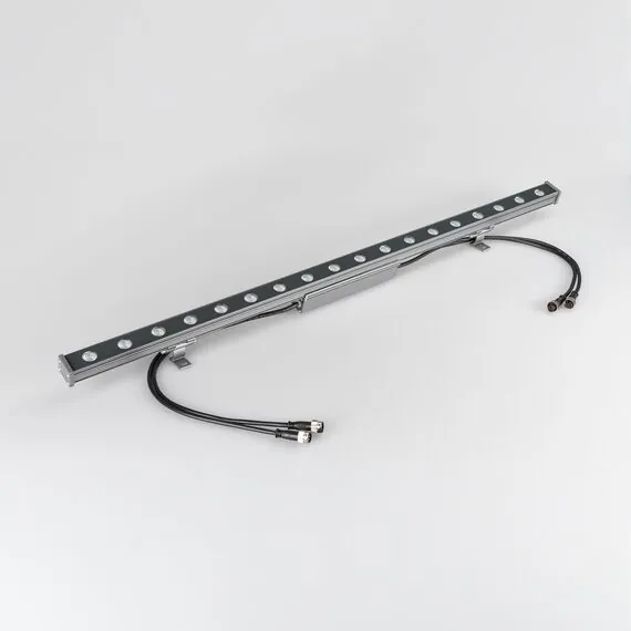 Arlight 023623 Светодиодный прожектор AR-LINE-1000S-18W-24V RGB (Grey, 30 deg, DMX512) (Arlight, Закрытый) - ! УПАКОВКА СОСТОИТ ИЗ - 1 шт, изображение 5