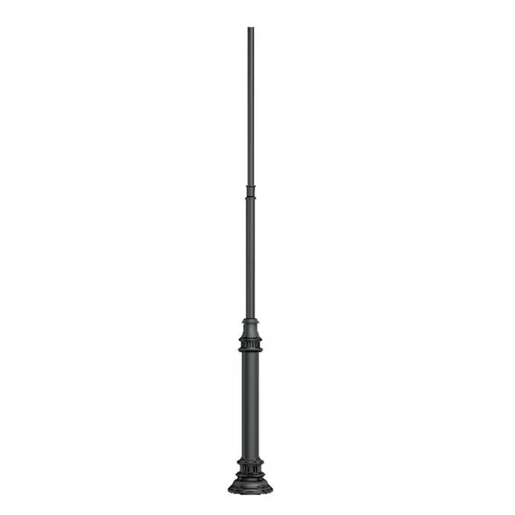 Arlight 051328 Опора фланцевая OXOR-OT3-DE-D160-L3000 (BK) (Arlight, Сталь) - ! УПАКОВКА СОСТОИТ ИЗ - 1 шт, изображение 2