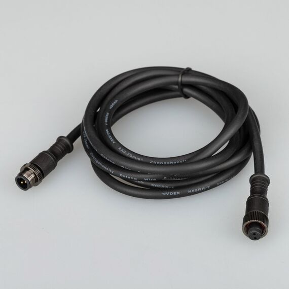 Arlight 028119 Коннектор NEO-TAIL-R15-2000-CON-MF (BK) (Arlight, IP67 Пластик, 3 года) - ! УПАКОВКА СОСТОИТ ИЗ - 1 шт, изображение 3