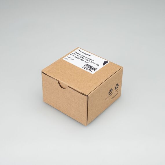 Arlight 028054 Коннектор питания ARL-MOONLIGHT-1712-CON-POWER-RR-WH (Arlight, Пластик) - ! УПАКОВКА СОСТОИТ ИЗ - 1 шт, изображение 3