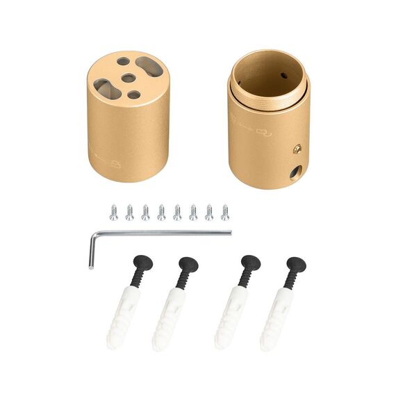 Arlight 048402 Крепление MOONLIGHT-VT-CEILING-DL-D25 Gold (Arlight, Металл) - ! УПАКОВКА СОСТОИТ ИЗ - 1 компл