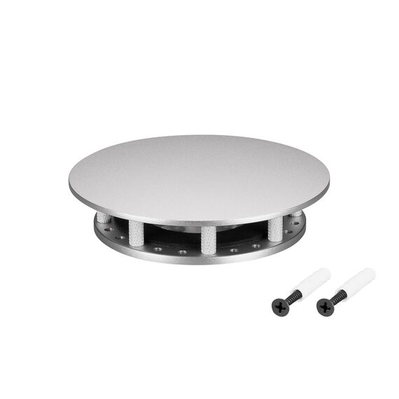 Arlight 046084 Крепление MOONLIGHT-BASE-ROUND-D18-S Silver (Arlight, Металл) - ! УПАКОВКА СОСТОИТ ИЗ - 1 шт