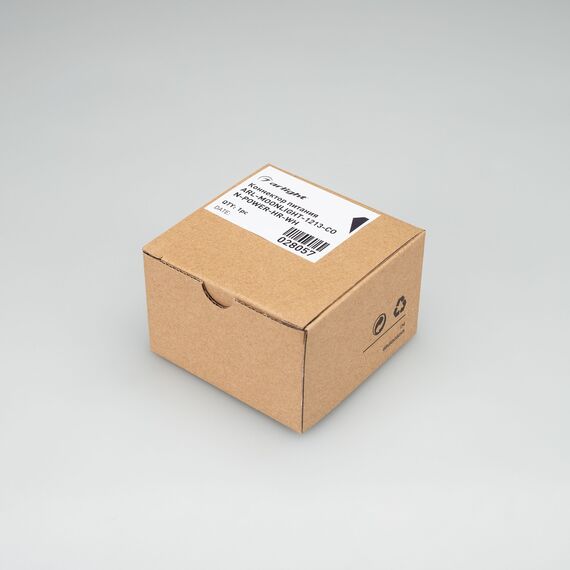 Arlight 028057 Коннектор питания ARL-MOONLIGHT-1213-CON-POWER-HR-WH (Arlight, Пластик) - ! УПАКОВКА СОСТОИТ ИЗ - 1 шт, изображение 3