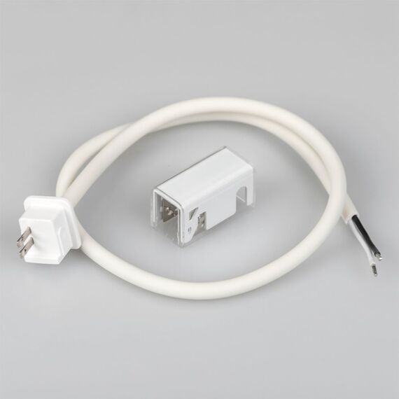 Arlight 028051 Коннектор питания ARL-MOONLIGHT-1712-CON-POWER-HR-WH (Arlight, Пластик) - ! УПАКОВКА СОСТОИТ ИЗ - 1 шт, изображение 8