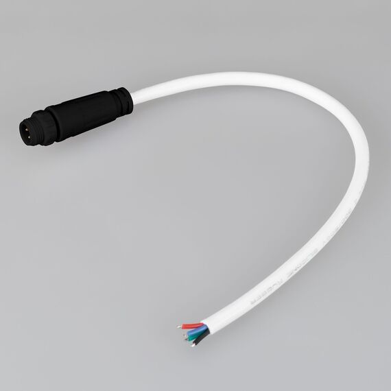 Arlight 051529 Коннектор питания MOONLIGHT-SPI/DMX-CON-POWER-MALE-BLK (Arlight, IP67 Пластик, 3 года) - ! УПАКОВКА СОСТОИТ ИЗ - 1 шт, изображение 3