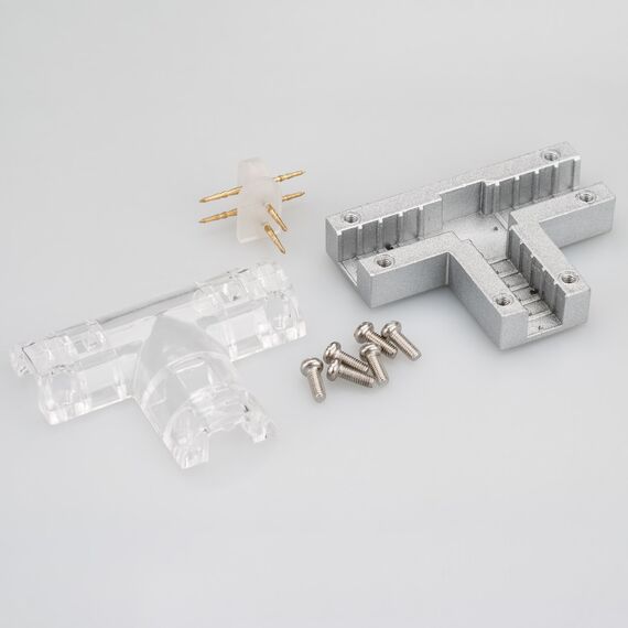 Arlight 022706 Соединитель тройной ARL-CLEAR-Mini-2x90 (16x8mm) (Arlight, Металл) - ! УПАКОВКА СОСТОИТ ИЗ - 2 шт, изображение 7