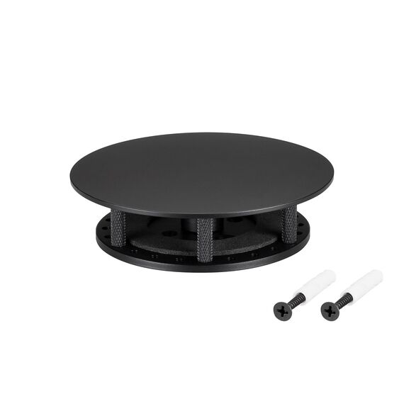 Arlight 046066 Крепление MOONLIGHT-BASE-ROUND-D25-S Black (Arlight, Металл) - ! УПАКОВКА СОСТОИТ ИЗ - 1 шт