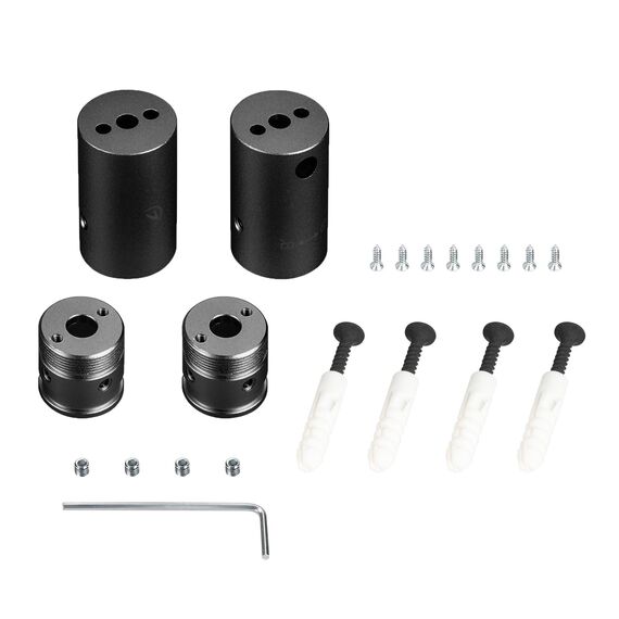 Arlight 048590 Крепление MOONLIGHT-VT-CEILING-DL-D18 Black (Arlight, Металл) - ! УПАКОВКА СОСТОИТ ИЗ - 1 компл