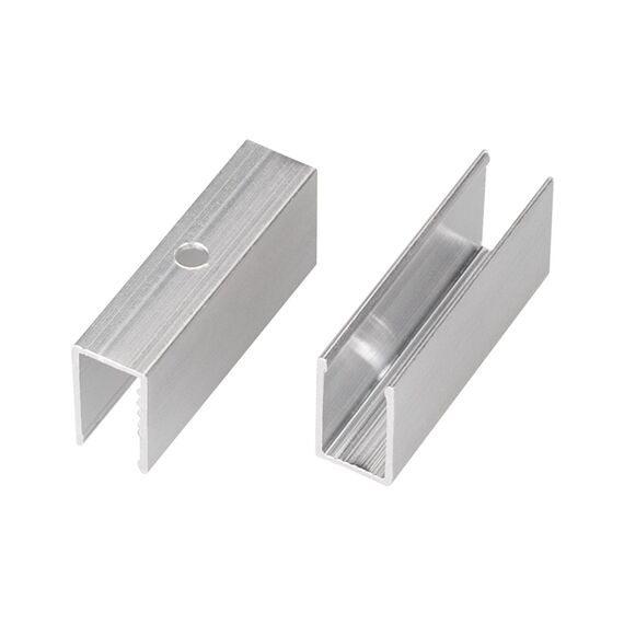 Arlight 039353 Держатель AURORA-1206-CLIP ANOD (Arlight, Алюминий) - ! УПАКОВКА СОСТОИТ ИЗ - 10 шт