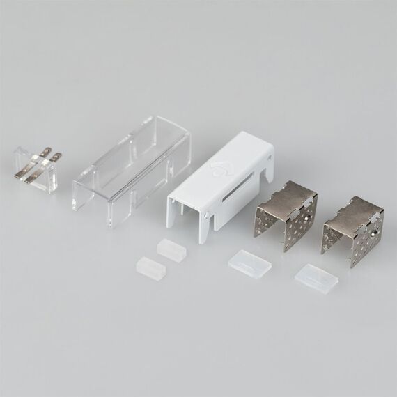 Arlight 028809 Коннектор питания ARL-MOONLIGHT-1712-CON-POWER-MID-WH (Arlight, Пластик) - ! УПАКОВКА СОСТОИТ ИЗ - 1 шт, изображение 3