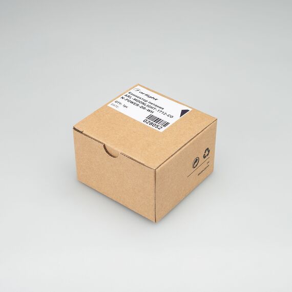 Arlight 028052 Коннектор питания ARL-MOONLIGHT-1712-CON-POWER-DR-WH (Arlight, Пластик) - ! УПАКОВКА СОСТОИТ ИЗ - 1 шт, изображение 4