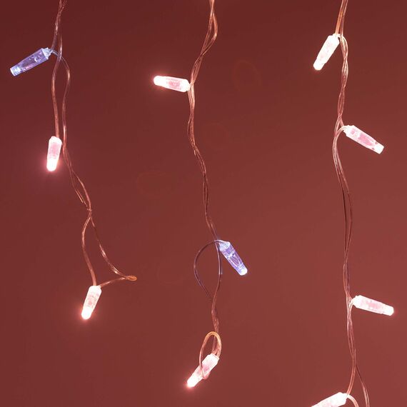 Arlight 031189 Светодиодная гирлянда ARD-EDGE-CLASSIC-2400x600-CLEAR-88LED-FLASH Rose Gold (230V, 6W) (Ardecoled, IP65) - ! УПАКОВКА СОСТОИТ ИЗ - 1 шт, изображение 6