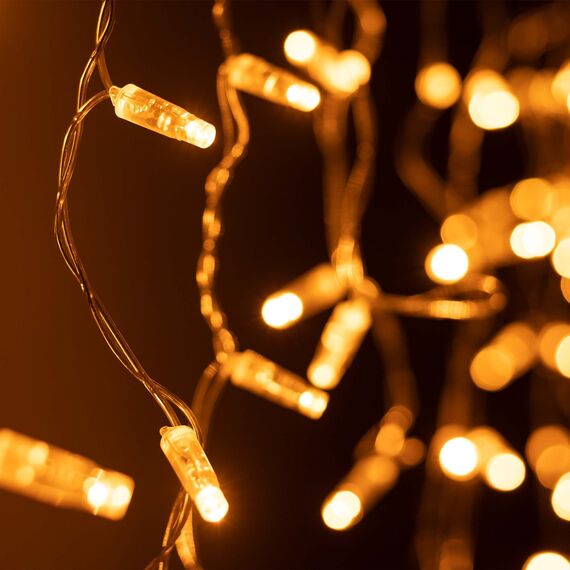 Arlight 031183 Светодиодная гирлянда ARD-EDGE-CLASSIC-2400x600-CLEAR-88LED-STD Yellow (230V, 6W) (Ardecoled, IP65) - ! УПАКОВКА СОСТОИТ ИЗ - 1 шт