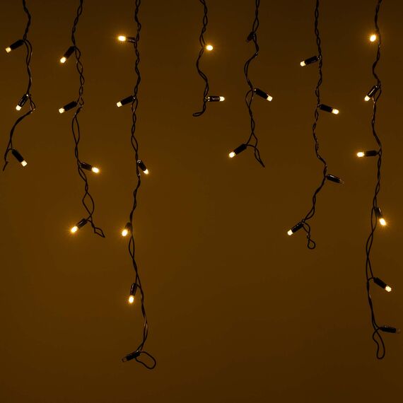 Arlight 031192 Светодиодная гирлянда ARD-EDGE-CLASSIC-2400x600-BLACK-88LED-FLASH Warm/Warm (230V, 6W) (Ardecoled, IP65) - ! УПАКОВКА СОСТОИТ ИЗ - 1 шт, изображение 3