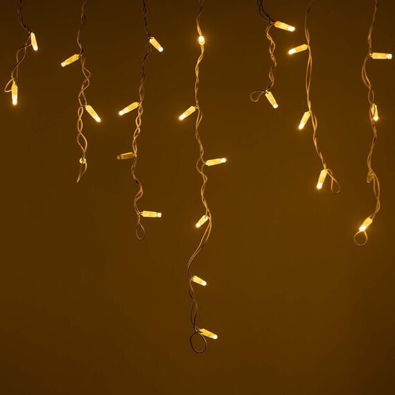 Arlight 034118 Светодиодная гирлянда ARD-EDGE-CLASSIC-2400x600-WHITE-88LED-MILK-FLASH Warm/Warm (230V, 6W) (Ardecoled, IP65) - ! УПАКОВКА СОСТОИТ ИЗ - 1 шт, изображение 4