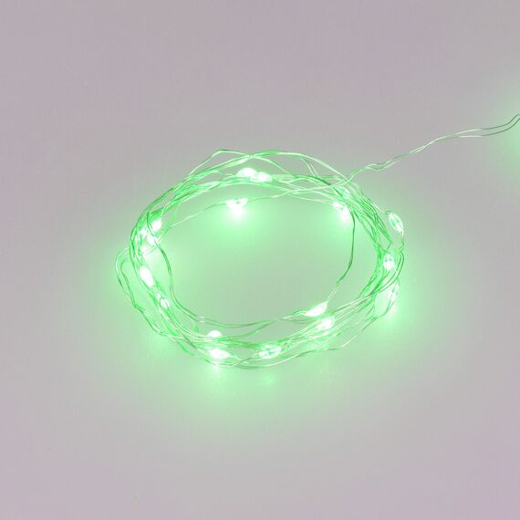 Arlight 048704 Светодиодная гирлянда ARD-DEW-HOME-2000-CLEAR-20LED-STD Green (3V, Battery Pack) (Ardecoled, IP20) - ! УПАКОВКА СОСТОИТ ИЗ - 1 шт